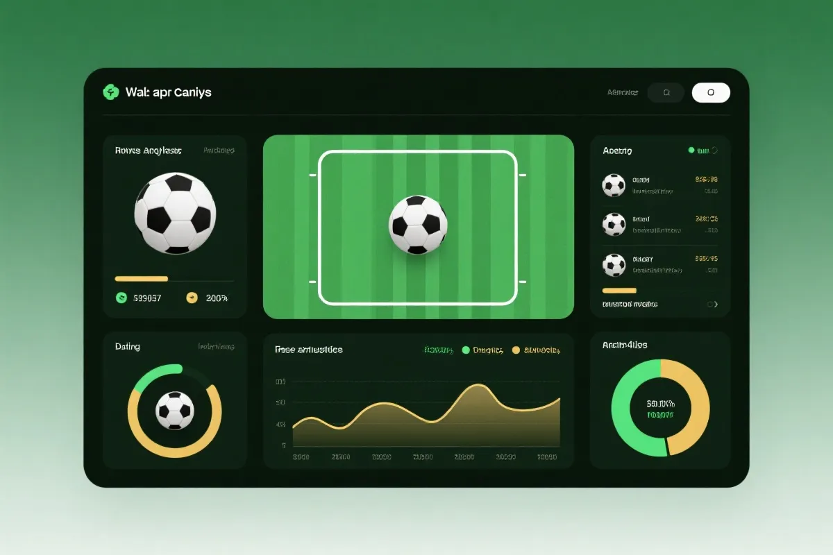 比赛预测数据看板示意图