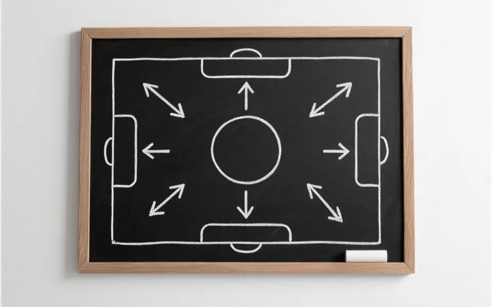 战术板与跑位示意